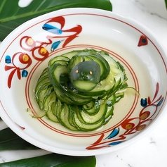 かわいい浅漬け スネークきゅうり