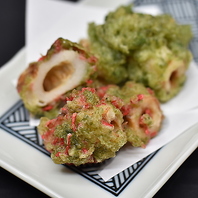 竹輪のアーサ揚げ