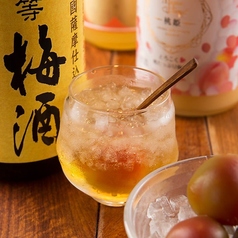 女性から大人気！濃厚梅酒や自家製レモンサワー