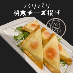 パリパリ明太チーズ揚げ