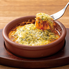 さばと茄子のトマト煮 香草チーズ焼き