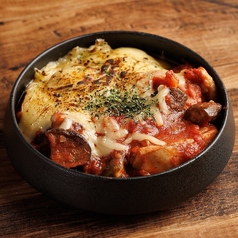 茄子と完熟トマト煮込み