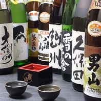 日本酒・焼酎などの種類が豊富な一軒