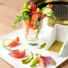 産直野菜のバーニャカウダ