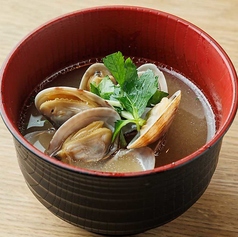 《貝出汁》あさり汁