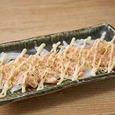 炙りサーモンマヨチーズ