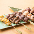 料理メニュー写真&nbsp;焼き鳥７種盛り合わせ