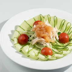 須賀川きゅうりのバンバンジー