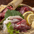 料理メニュー写真&nbsp;馬刺し 盛り合わせ
