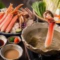 料理メニュー写真&nbsp;蟹しゃぶ
