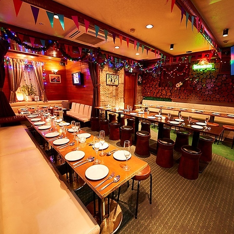 新宿で随一の貸切実績♪3H飲み放付コース3000円～ご用意♪貸切15名様～◎食べ放題も！