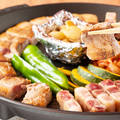 料理メニュー写真&nbsp;２時間♪厚切り豚バラ肉サムギョプサル＆海外ビール５種類を含む飲み放題全５０種食べ飲み放題!!