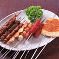 料理メニュー写真 羊肉の串焼き/特製風味羊肉の串揚げ/羊筋串焼き