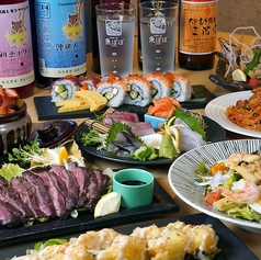 日本酒×魚 魚ぽぽのコース写真