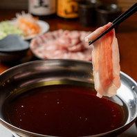 唯一無二！当店激推しの【オイル鍋しゃぶ】