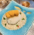 料理メニュー写真&nbsp;ウニと柚子胡椒の濃厚クリームリゾット