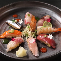 ランチで楽しめる寿司コース