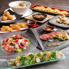 旬の味覚を味わえる