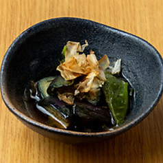 茄子と甘長唐辛子の揚げ浸し