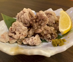 やんばる地鶏の砂肝揚げ