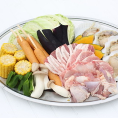 まめじろうの浜焼き王国のコース写真