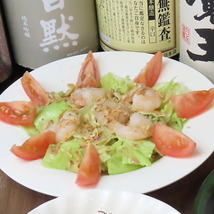 プリプリ海老のサラダ