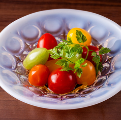 三浦半島カラフルトマトのお浸し