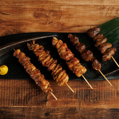 串焼き五種盛り