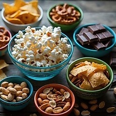 乾きもの盛り合わせ(スナック・チョコ)