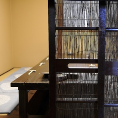 半個室で仲間と楽しいご宴会を。