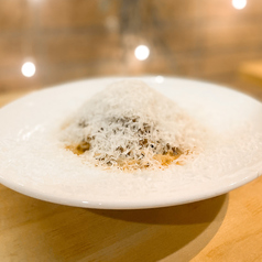 ふわふわチーズたっぷりのホワイトボロネーゼ