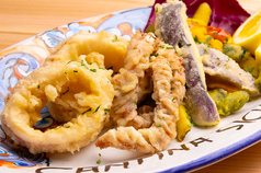 イカと野菜のフリット