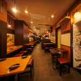 最大70名様！貸切宴会も可能！団体様のご宴会も受付中。2.5時間飲み放題付コースは、2480円。