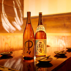 海鮮や牛タンに合った焼酎や日本酒を取り揃えました