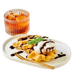 クリームワッフル