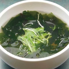 ワカメスープ