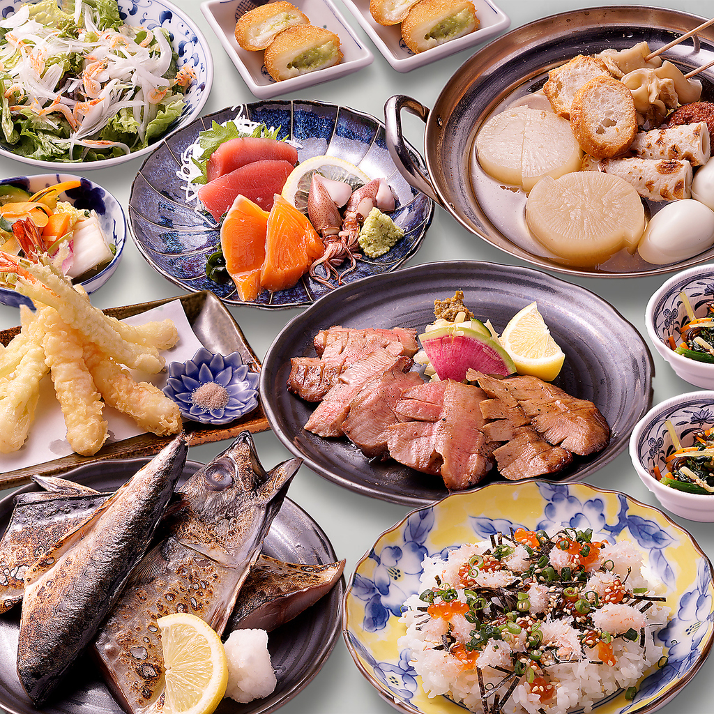 春のご宴会コースご予約承り中♪宮城の旨いもんを満喫出来るコースもございます