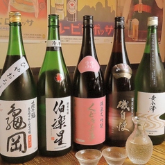 ～季節に合わせた日本酒を常備しております～