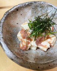 クリームチーズ和え(鯛わた　or　カニ味噌)