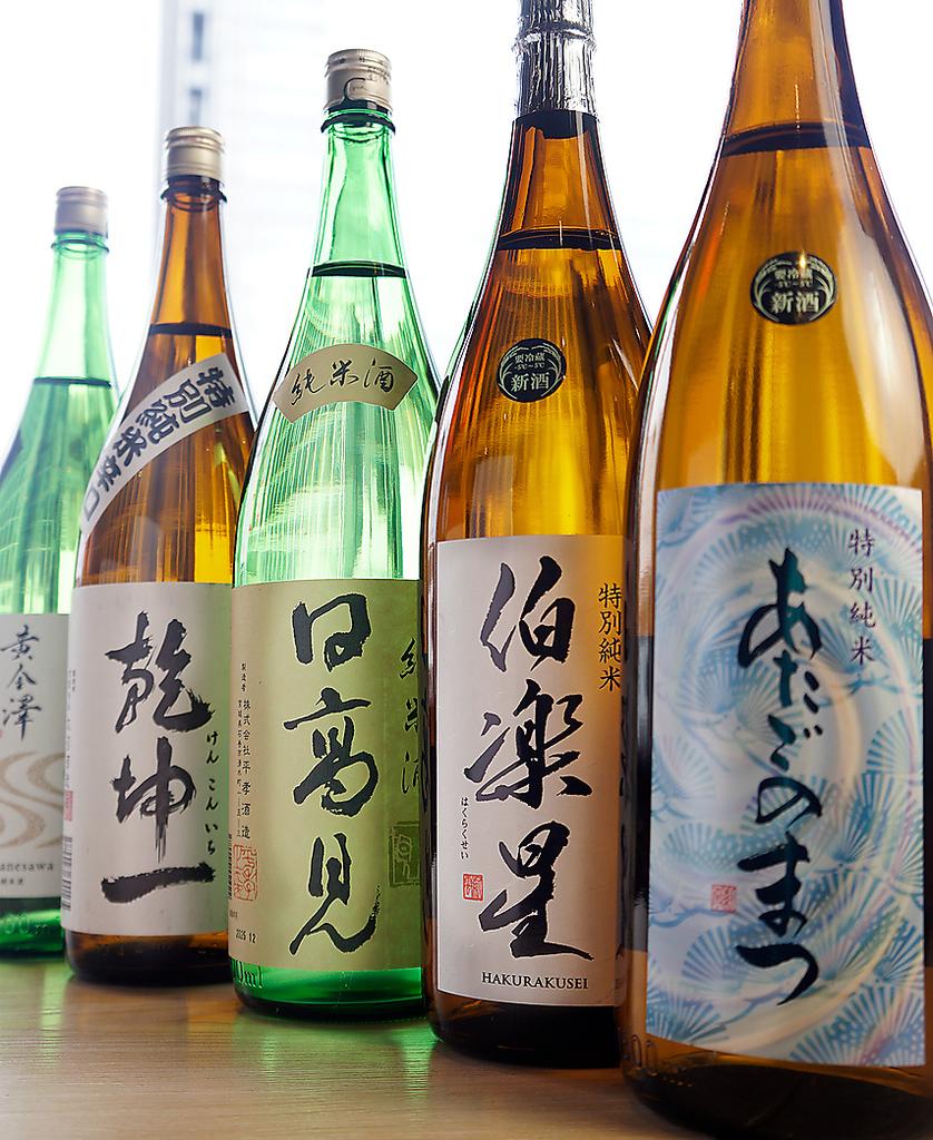 米どころ宮城を中心とした旨い地酒も多数ご用意！県外からのお客様にも大好評いただいております