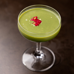 抹茶を使用したカクテル♪