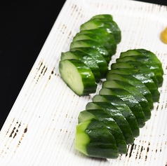 胡瓜の一本漬け