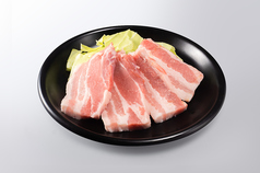 豚バラ鉄板焼
