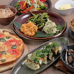 地鶏と餃子の創作居酒屋 コモンダイニング 四条烏丸のコース写真