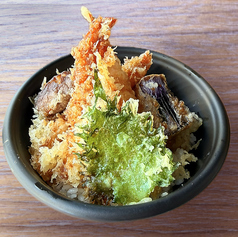 海老野菜天丼