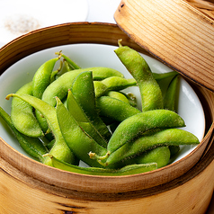 蒸し枝豆