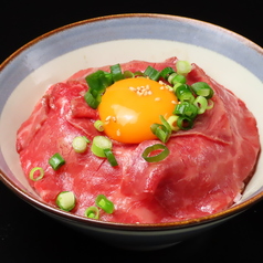 【希少部位使用】黒毛和牛のランプ丼