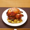 料理メニュー写真&nbsp;Hole Chicken &　roasted potato　ホールチキンとローストポテト