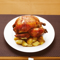 Hole Chicken & roasted potato ホールチキンとローストポテト