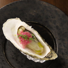 牡蠣の炭火焼き